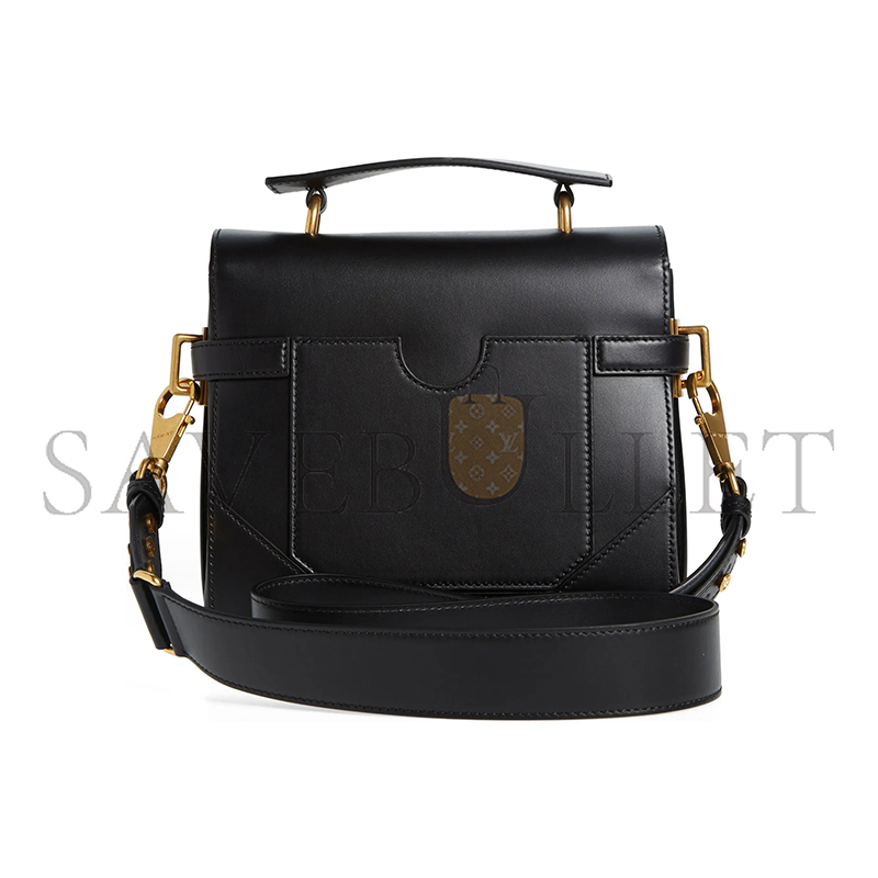 BALMAIN B-BUZZ 23 MONOGRAM LEATHER BAG BN1DB526LAVE0PA (23*20*11cm)